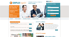 Desktop Screenshot of emploi-agadir.com